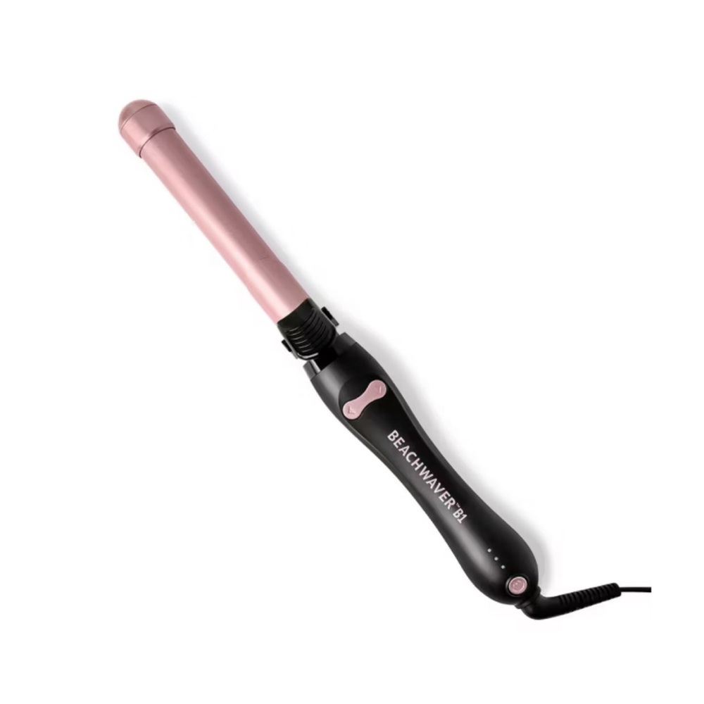 Beachwaver 1 inch B1 rotating curling iron Pink and Black, no box. NWOT.